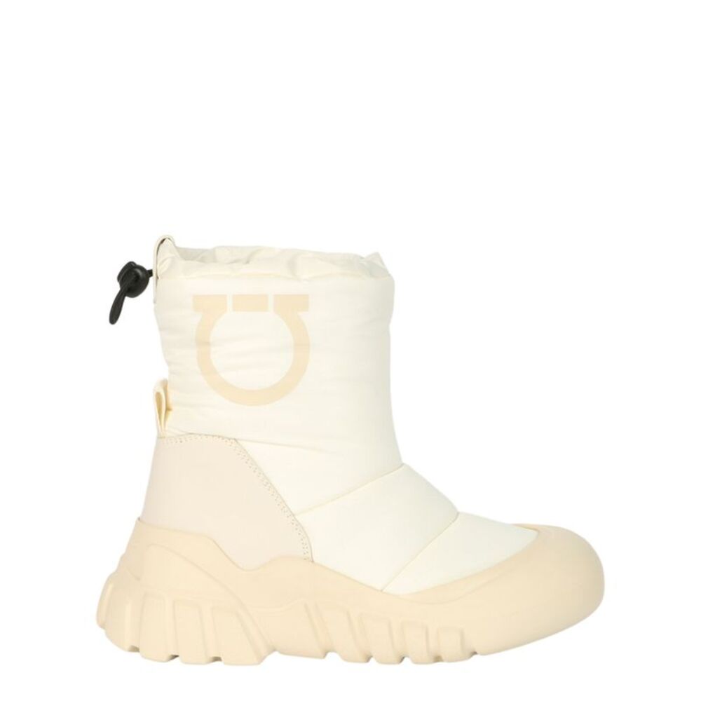 Ferragamo Deode Snow Boots White Womens